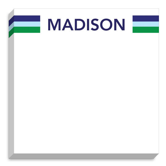 Madison Stripe Chunky Notepad